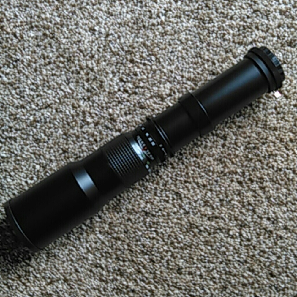 500mm telephoto lens